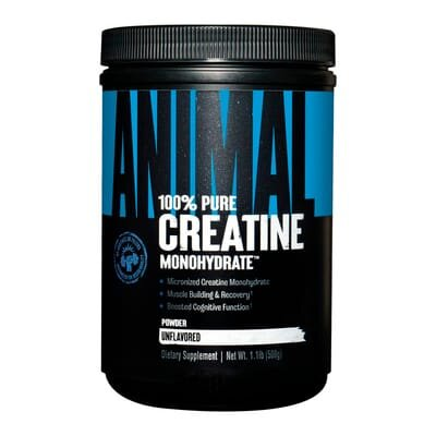 Креатин моногідрат мікронізований Universal Nutrition Animal Micronized Creatine, без добавок, 500 г