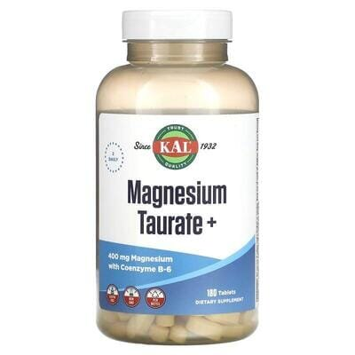 Магнію таурат плюс KAL Magnesium Taurate+ 200 мг, 180 таблеток