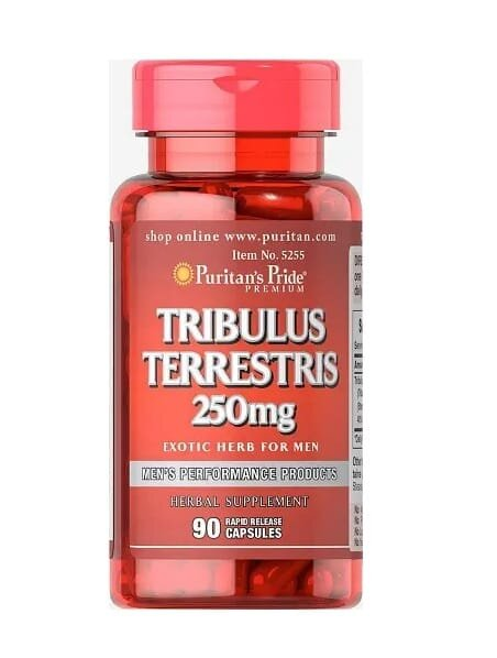 Трибулус Puritan's Pride Tribulus Terrestris 250 мг, 90 капсул