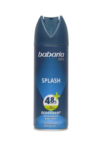 Дезодорант спрей Babaria Men Splash 48h для чоловіків, 200 мл