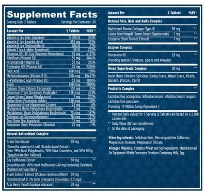Вітамінно-мінеральний комплекс для жінок Haya Labs Women's Multivitamin таблетки №60