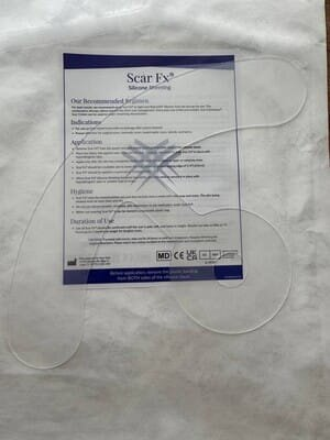 Пластир силіконовий Scar Fx Якір проти шрамів і рубців, 1 штука