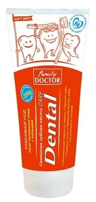 Зубна паста Family Doctor Dental Care сімейна щоденний догляд, 250 г