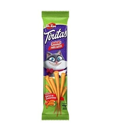Ласощі для котів Dr.Zoo Tiritas Закуска зі смаком креветок, 40 г