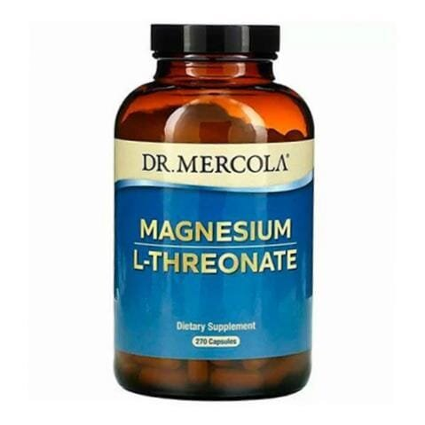 Магній L-треонат Dr. Mercola Magnesium L-Threonate, 270 капсул