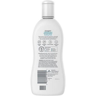 Засіб для вмивання Cetaphil Restoraderm Soothing Wash заспокійливий, 296 мл