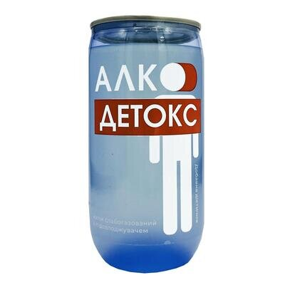 Алко-Детокс напій слабогазований з підсолоджувачем, 250 мл в банці