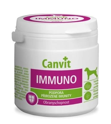 Вітаміни для собак Canvit Immuno, 100 таблеток