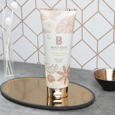 Скраб для тіла Boutique Mandarin, Basil & Grapefruit, 225 г