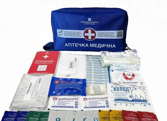 Аптечка медична ФармМедАльянс першої допомоги, м'який футляр