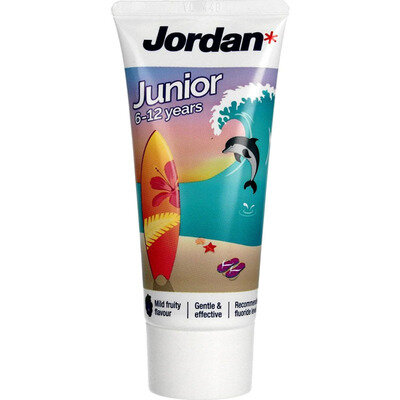 Зубна паста Jordan Junior для дітей 6-12 років, 50 мл