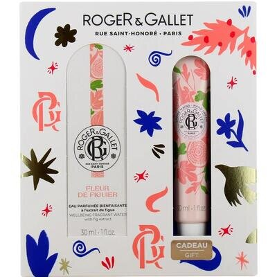 Набір Roger&Gallet Квітка інжиру (вода, 30 мл + крем для рук, 30 мл)