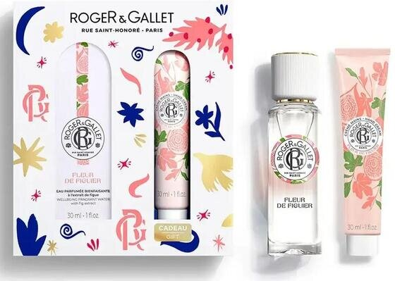 Набір Roger&Gallet Квітка інжиру (вода, 30 мл + крем для рук, 30 мл)