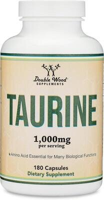 L-таурин Double Wood L-Taurine 1000 мг, 180 капсул