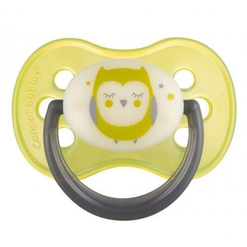 Пустушка латексна Canpol Babies Night dreams кругла 22/642, 0-6 місяців, 1 шт