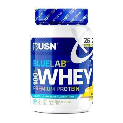 Протеїн USN Blue Lab 100% Whey Premium Protein банан, 908 г