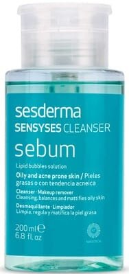 Лосьйон Sesderma Sensyses Sebum очищуючий для проблемної шкіри обличчя, 200 мл