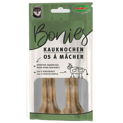 Ласощі жувальні Bubimex Rawhide Bone кістка для собак, 11 см, 2 шт
