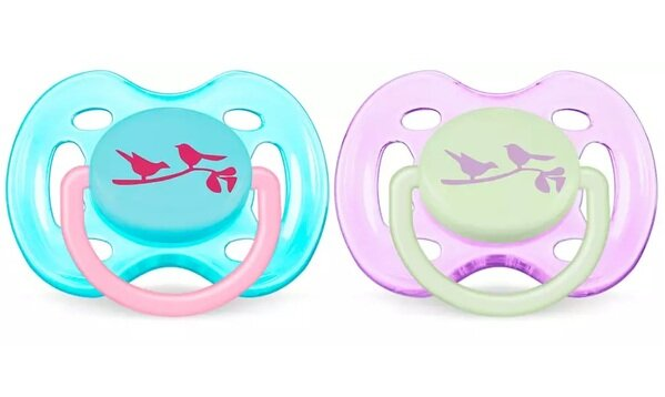 Пустушка силіконова Philips Avent Freeflow SCF172/18, 0-6 місяців, 2 шт