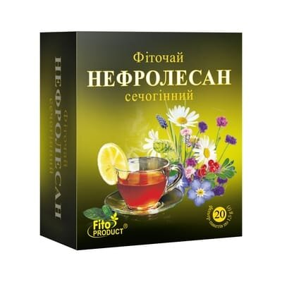 Фіточай Фітопродукт №6 Нефролесан сечогінний по 1,5 г №20 у філ.-пак.