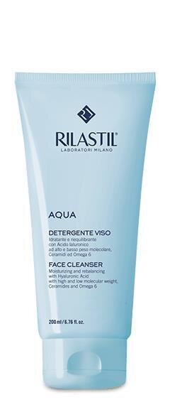 Гель делікатний очищуючий для обличчя Rilastil Aqua, 200 мл