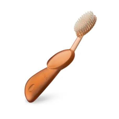 Зубна щітка Radius Big Brush Original Left hand для шульги, м'яка, кораловий