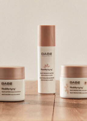 Сироватка для обличчя Babe Laboratorios Healthy Aging+ мульти-омолоджуюча, 50 мл