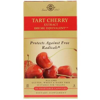 Вишня кисла Solgar Tart Cherry 1000 мг вег. капсули №90