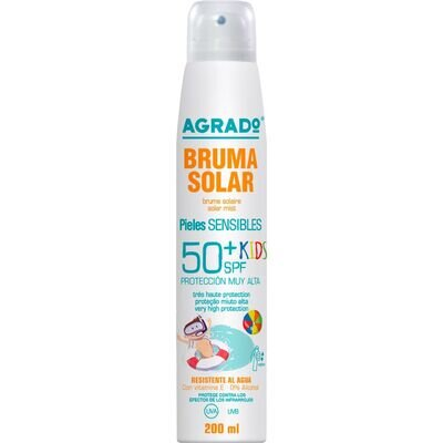 Спрей-міст сонцезахисний Agrado Sun Care SPF50+ для дітей, 200 мл