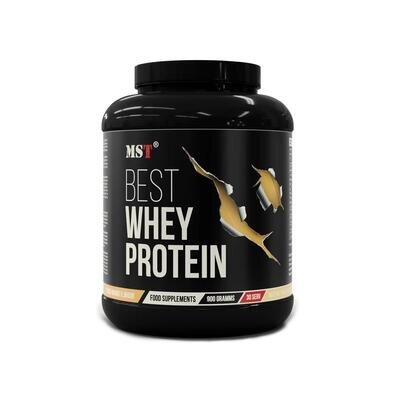 Протеїн сироватковий MST Nutrition BEST Whey Protein + Enzyme манго-персик, 30 порцій, 900 г