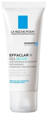 Крем для обличчя La Roche-Posay Effaclar H Iso-Biome відновлюючий заспокійливий для зневодненої чутливої шкіри схильної до недоліків, 40 мл