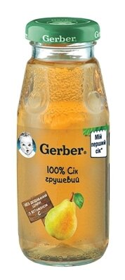 Сік Gerber Грушевий, 175 мл