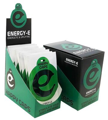 Капсули, що заряджають енергією та підбадьорюють Happy Caps Energy-E, капсули №4 у саше