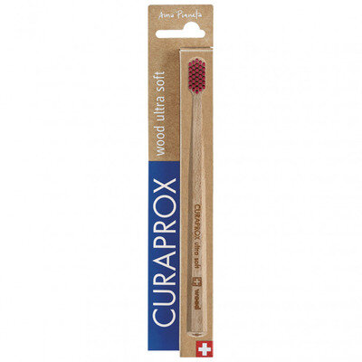 Зубна щітка Curaprox Wood Ultra Soft CS Wood, d 0,10 мм