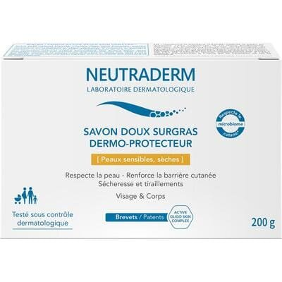 Мило тверде Neutraderm дермозахисне, 200 г