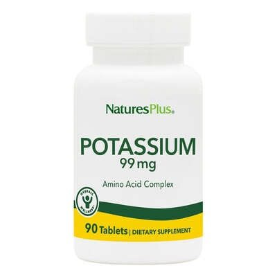 Калій Nature's Plus Potassium 99 мг, 90 таблеток