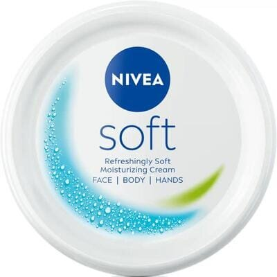 Крем Nivea Soft Інтенсивний зволожуючий для обличчя, рук та тіла (89059), 100 мл