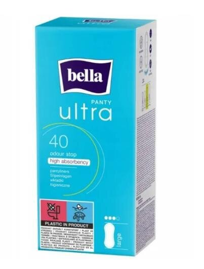 Прокладки гігієнічні щоденні Bella Panty Ultra Large, 40 штук
