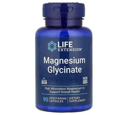 Магнію гліцинат Life Extension Magnesium Glycinate 105 мг, 90 капсул