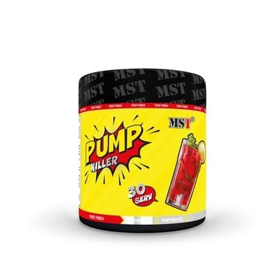 Передтренерувальний комплекс MST Nutrition Pump Killer фруктовий пунш, 330 г
