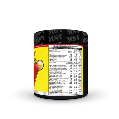 Передтренерувальний комплекс MST Nutrition Pump Killer фруктовий пунш, 330 г