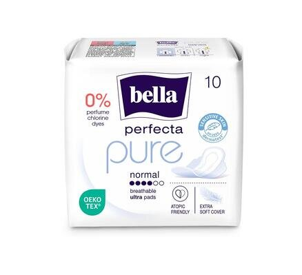 Прокладки гігієнічні Bella Perfecta Pure Normal, 10 шт