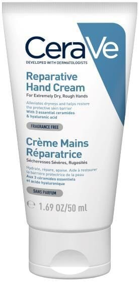 Крем для рук CeraVe відновлюючий для дуже сухої і грубої шкіри, 50 мл