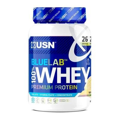 Протеїн USN Blue Lab 100% Whey Premium Protein ваніль, 908 г