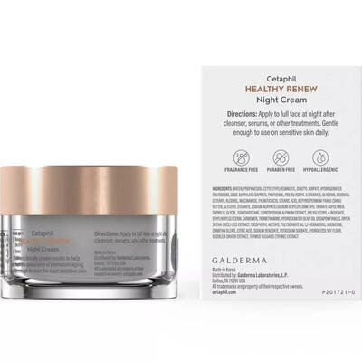 Крем для обличчя Cetaphil Healthy Renew Night Cream нічний Здорове відновлення, 48 г