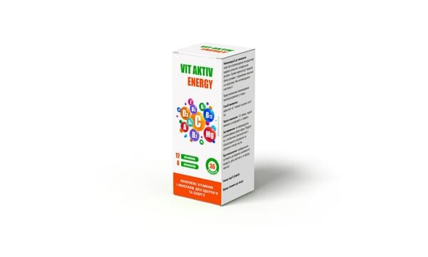 Дієтична добавка Vit Aktiv Energy капсули №36