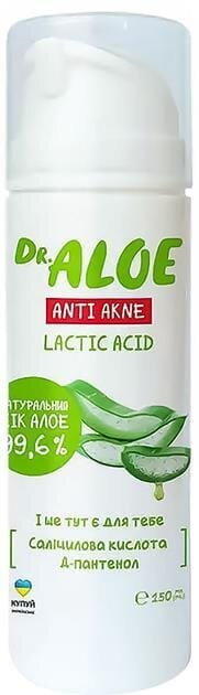 Гель для вмивання Dr. Aloe ANTI AKNE, 150 мл