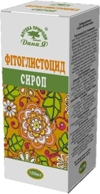 Фітоглистоцид сироп по 100 мл у флак.