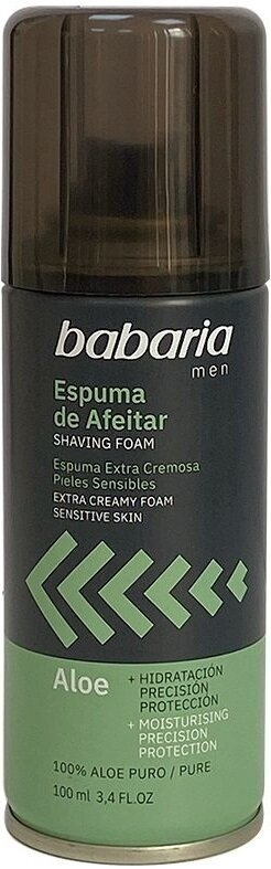Пінка для гоління Babaria Men Aloe Алое Вера, 100 мл