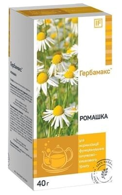 Ромашка Гербамакс квітки по 40 г у пач.